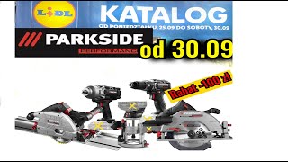 Katalog Parkside Performance  Pilarka 40 V Zagłębiarka 20 V Frezarka 20 V [upl. by Wickman442]