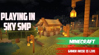 Grind In Sky Smp 🛑MINECRAFT LIVE 🛑minecraftlive​ [upl. by Margarete]