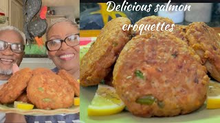 How to make delicious salmon croquettes [upl. by Andaira]