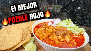 POZOLE Rojo estilo Michoacán [upl. by Yrroc880]