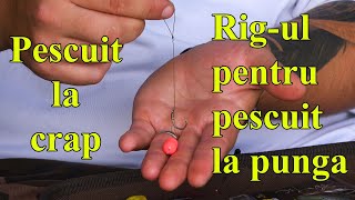 Pescuit la crap Montura pentru punga PVA [upl. by Notterb]