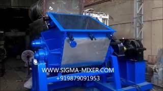 1000 litre Sigma Mixer kneader Blender Z type double arm sigma mixer sigma mixer Extruder [upl. by Macur]