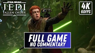 Star Wars Jedi Fallen Order FULL GAME Walkthrough 4K 60FPS  No Commentary [upl. by Crawford]