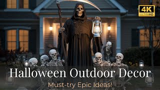 Spooktacular Halloween Outdoor Decorations Transform Your Yard into a Haunted Haven 🎃👻 [upl. by Zerla]