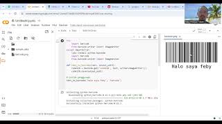 Simulasi Encoding Decoding BarcodeFebyUTSTeori Informasi [upl. by Elinnet]