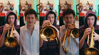 We Dont Talk About Bruno from Encanto arranged for Brass Quitnet with sheet music [upl. by Lairea]