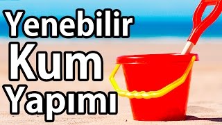 Yenilebilir Kum Yaptım ve Yedim  Oyun Kumu [upl. by Seamus]