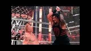 WWE WRESTLEMANIA 34  Roman Reigns Vs Brock Lesnar  27 April 2018 Full MACTH Highlights [upl. by Carpenter]