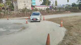 Nepal Driving Licence Exam  Car Trial in Nepal [upl. by Anastase145]