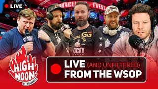 LIVE WSOP coverage from the Horseshoe with Will Jaffe Ryan DePaulo and Mintzy [upl. by Nnek]