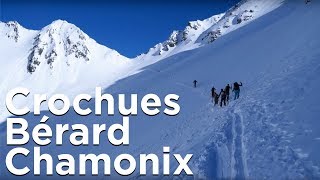 Crochues Bérard Aiguilles Rouges Chamonix MontBlanc ski de randonnée montagne [upl. by Rosaleen]