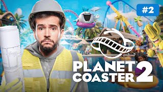 On va bouffer du tuto… à laide  Planet Coaster 2 2 [upl. by Yoral]