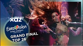 Eurovision 2018 Top 26 Grand Final [upl. by Krum]