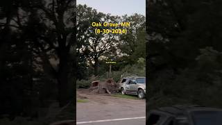 EF1 Tornado Damage in Oak Grove Minnesota shorts [upl. by Anomahs]