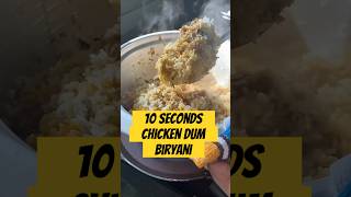 CHICKEN DUM BIRYANI  Few ingredients biryani  SECONDS COOKING  chickendumbiryani chicken [upl. by Ranee]