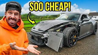 I BOUGHT A WRECKED PORSCHE 911 GT3 amp REBUILT IT IN 24 HOURS [upl. by Aurelie445]