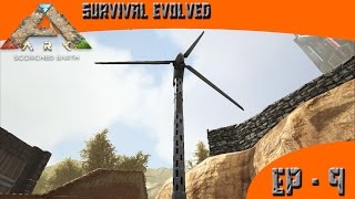 ARK Survival Evolved  Wind Power  Scorched Earth  EP9 [upl. by Assyli]