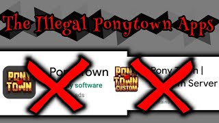 The Fake Ponytown Apps [upl. by Atelra]