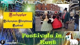 Rochester Dickensian Christmas Festival [upl. by Necyrb561]