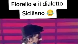 Il dialetto siciliano  Fiorello 🤣 [upl. by Tabby737]