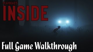 Inside Full Game Walkthrough No Commentary All Secrets  Both Endings 1080p HD Xbox One Gameplay [upl. by Aihsinat]