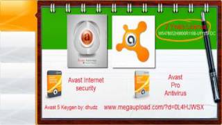 Avast 5 Serial and Keygen full [upl. by Nnel123]