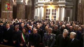 Cerimonia di commemorazione prefetto Antonio Manganelli  Avellino 26 marzo 2013 [upl. by Dwight]