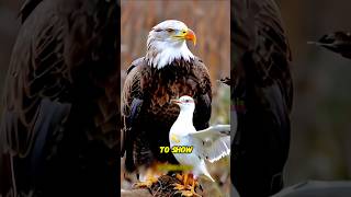 Seagull vs bald Eagles youtubeshorts shorts arcticanimal facts seagulls baldeagle [upl. by Katerine303]