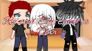 Rei and Enji todoroki react to DabiTouya  Dabis parents react to him  SPOILERS [upl. by Nonek]