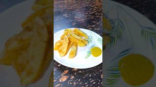 French fries recipe🥔🤤 youtubeshorts food ytshorts [upl. by Deryl]