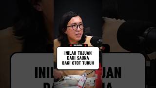 SAUNA BUAT OTOT CEPAT BERKEMBANG  🤔 doktertirta podcast radityadika tipskesehatan gym sauna [upl. by Annawik152]