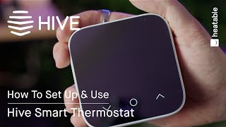 Hive Smart Thermostat Instructions  Step By Step Guide [upl. by Ikilisav]