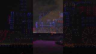 Record breaking drone show lights up the sky [upl. by Elman]