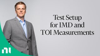 Test Setup for IMD and TOI Measurements [upl. by Elvyn]