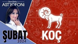 Koç Burcu Şubat 2024 Aylık Burç Yorumları Astrolog Demet Baltacı ile Astroloji haber burçlar [upl. by Jerol]