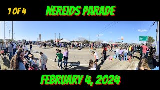 1 of 4 Mardi Gras Nereids Parade Bay St Louis MS 020424 [upl. by Eillah]