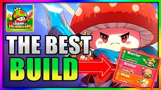 ▶️🔥BEST ARCHER BUILD  Legend of Mushroom  SIMPLE BUILD GUIDE [upl. by Adella120]