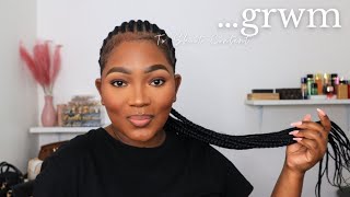 Grwm To Shoot Content Full Makeup Look 🤍🎀  Zuki Williams [upl. by Heilner]