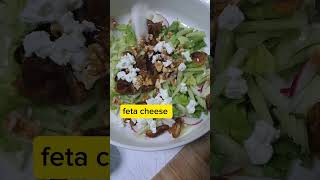 Celery salad with dates celerysalad datessalad food cooking [upl. by Georg324]