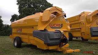 Castor R  Pailleuses Distributrice  Feeder Straw Blower  Lucas G [upl. by Aira233]