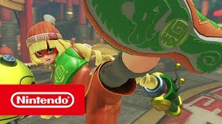 ARMS  Rencontrez Min Min Nintendo Switch [upl. by Attenyt]