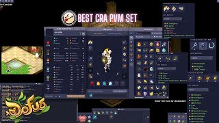 BEST CRA PVM SET  4 SET BONUS  DOFUS UNITY [upl. by Kassity]