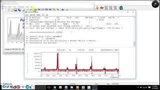 How to do Rietveld Refinement amp Crystal Structure of LaCaMnO Pnma using FullProf amp VESTA Software [upl. by Sul]