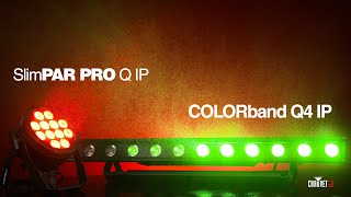 Product Spotlight SlimPAR Pro Q IP amp COLORband Q4 IP  CHAUVET DJ [upl. by Erdied271]