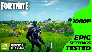 Fortnite Chapter 4 Season OG  RTX 2060  i7 4770  Epic Settings Tested [upl. by Ecidnac]