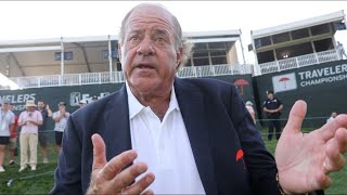 ESPNs Chris Berman reacts to Travelers Championship after final round  Full Interview [upl. by Xaviera923]