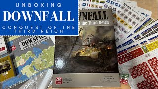 Downfall Conquest of the Third Reich Unboxing GMT [upl. by Annai]