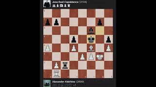 Alexander Alekhine vs Jose Raul Capablanca • World Championship Match 1927 [upl. by Dawkins595]