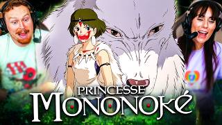 PRINCESS MONONOKE 1997 MOVIE REACTION FIRST TIME WATCHING Studio Ghibli  Hiyao Miyazaki [upl. by Farhsa]