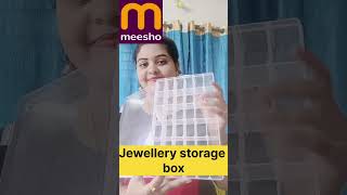 Jwellery storage organisertrending trendingshorts trendingvideo viralvideos meeshofinds meesho [upl. by Hniv]